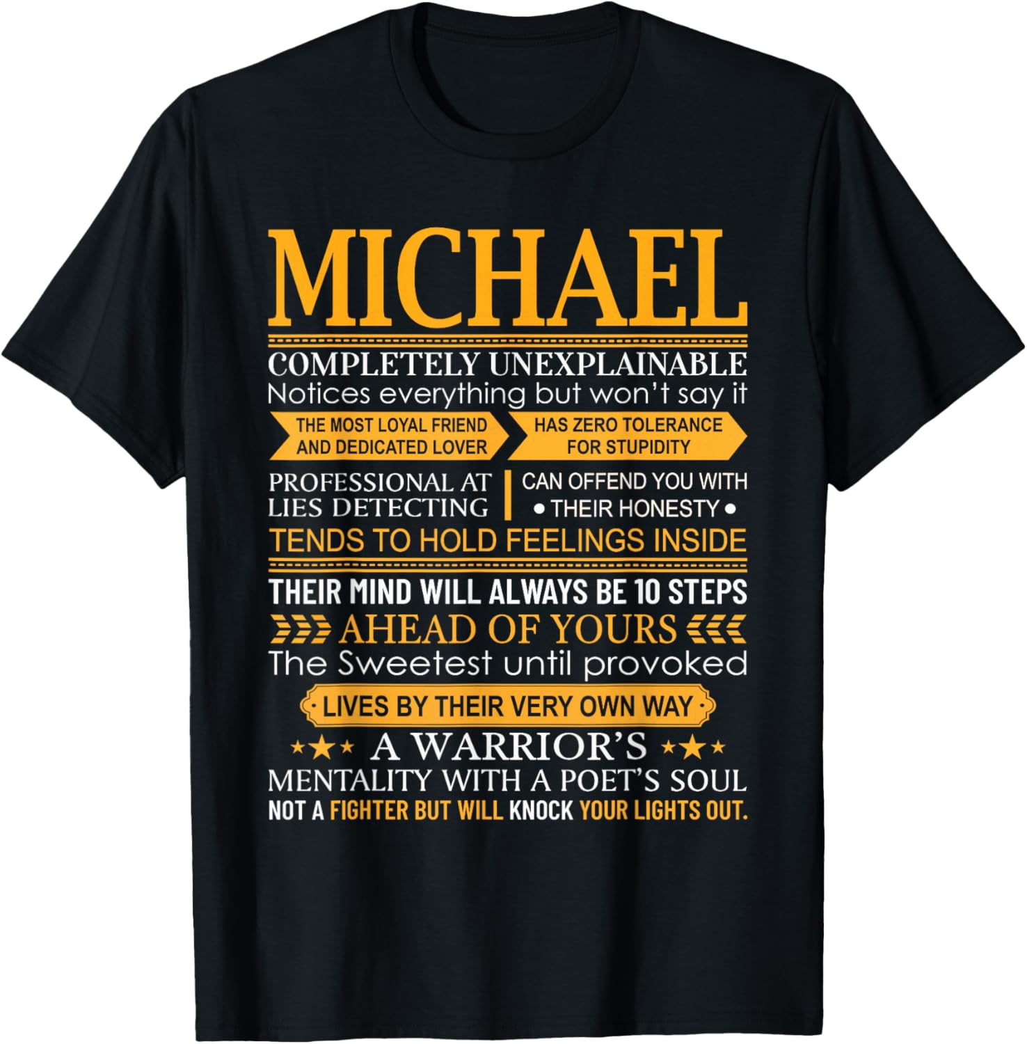 Michael First Name Shirt - Personalized Name Michael T-Shirt | US Best Seller