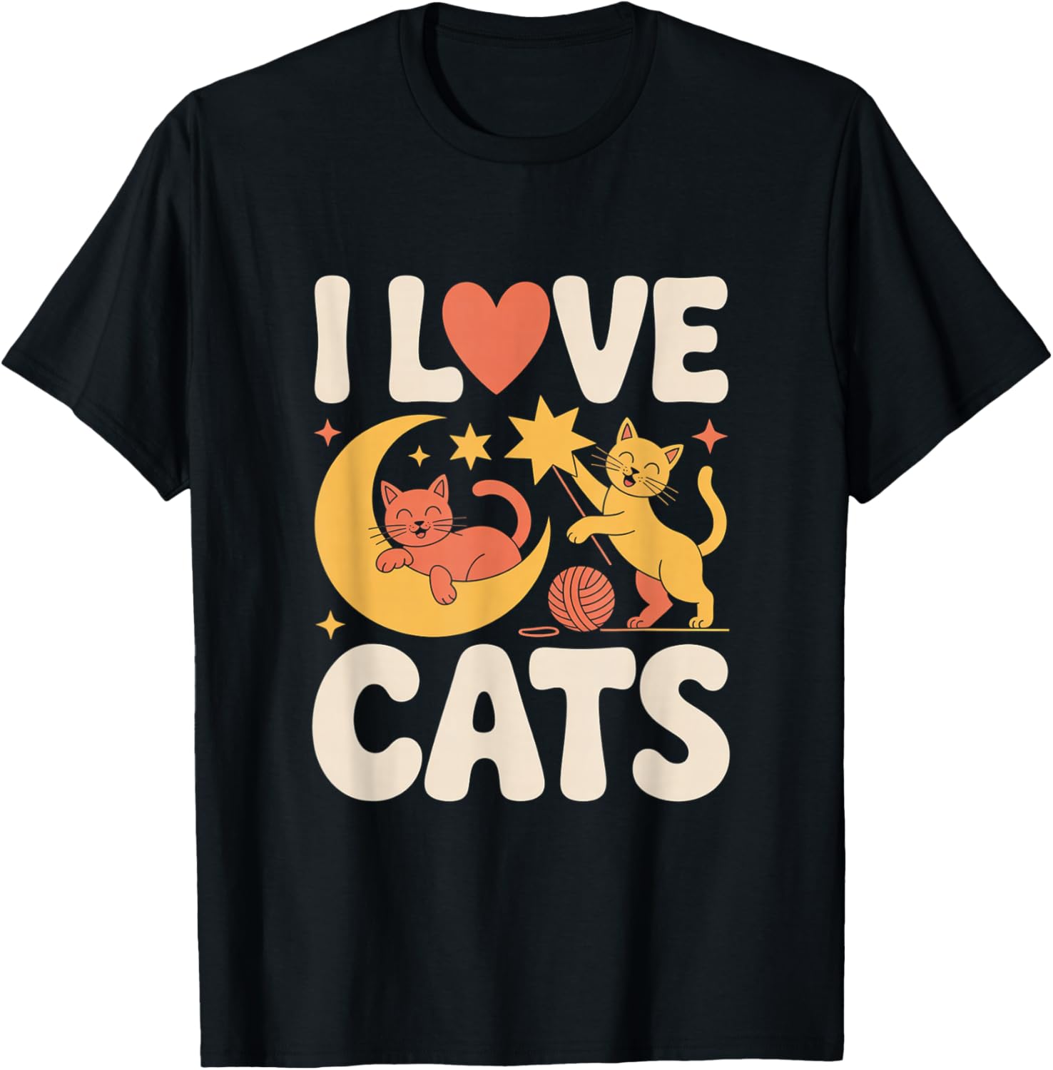 I Love Cats Moon Stars Yarn Whiskers Yarn Supply | Premium Quality | Best Seller Choice