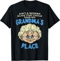 Grandmas Place Cartoon Character Illustration Apparel | Trending 2025 | High CTR Boost