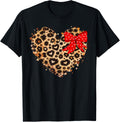Cheetah Leopard Heart Girls animal Print Pink Ribbon Red Apparel Premium Print Fan Favorite