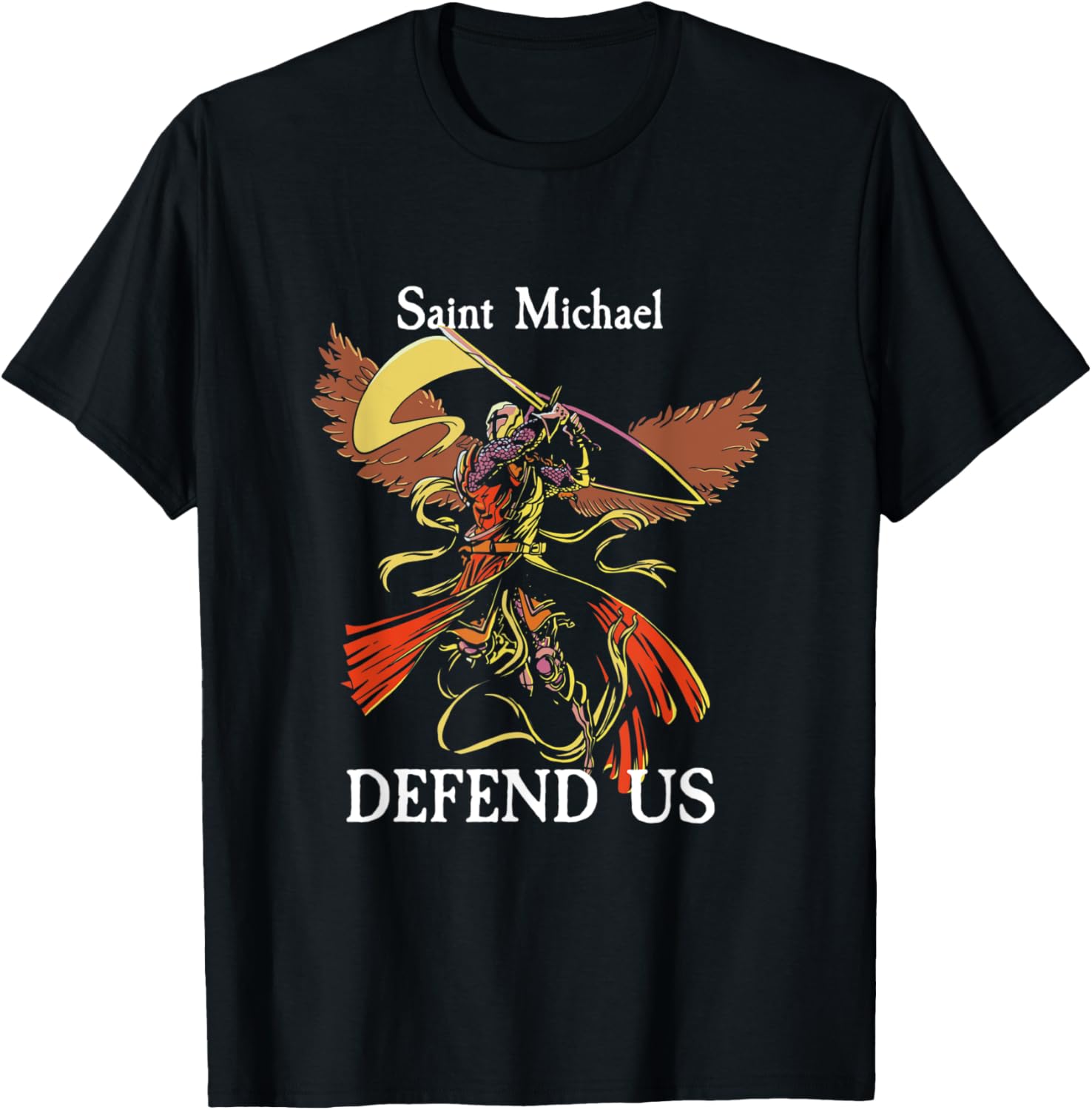 St Michael Defend Us Apparel | Everyday Casual Wear