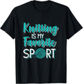Knitting Is My Favorite Sport Funny Yarn Lovers and Knitters Yarn Supply | Top Rated | Perfect for Crafters