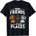 Friends in Low Places Dachshund Humor Apparel | Bestseller Style | Top Rated Comfort