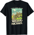 Skellig Michael Ireland Retro WPA Style Vintage Graphic Apparel | Trending 2025