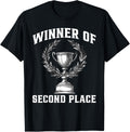 Winner Of Second Place Joke Losing Achievement -- Apparel | High Search Volume | Top Rated Comfort