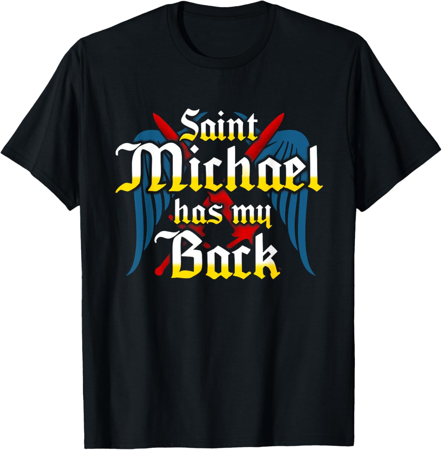 St Michael shirt catholic gifts men patron saint t T-Shirt | Viral Streetwear Style
