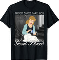 Disney Cinderella Good Shoes Take You Good Places Poster Apparel | Premium Quality | Daily Wear Essential