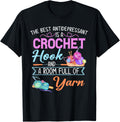 The best antidepressant is a crochet hook and a room of yarn Yarn Supply | Top Rated | High CTR Title