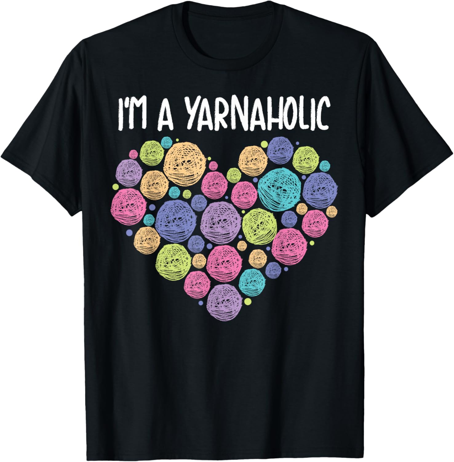 I'm A Yarnaholic Cute Fabric Crocheting Funny Sewing Gift Yarn Supply | Premium Quality | Perfect for Crafters