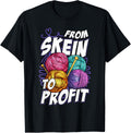From Skein To Profit Yarn Crafting Side Hustle Entrepreneur Yarn Supply | High Search Volume | Perfect for Crafters