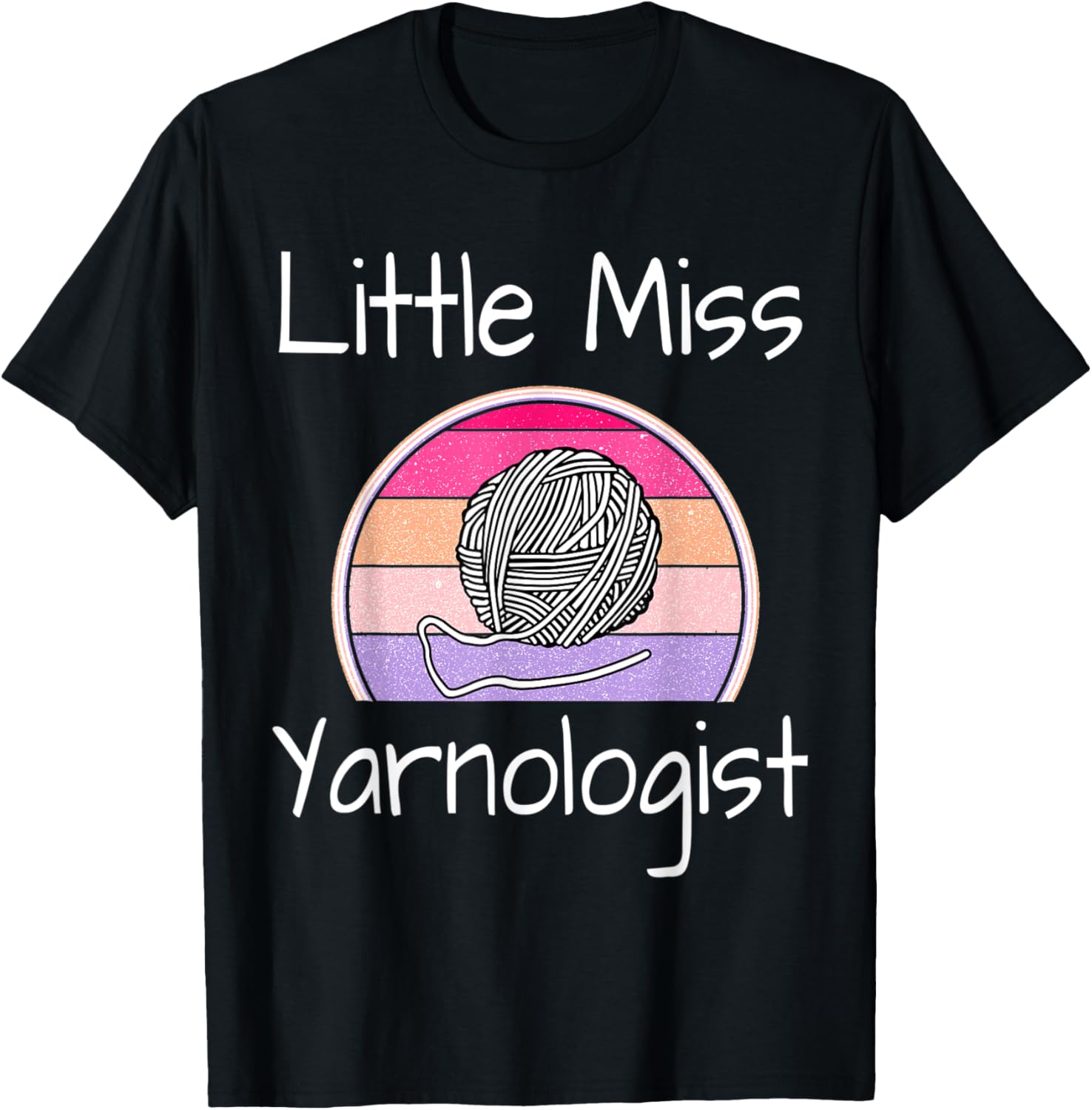 Little Miss Yarnologist Funny Knitter Knitting Crochet Yarn Yarn Supply | Trending 2025 | High CTR Title