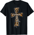 Love In Faith Tees For Christian Leopard Cross Cheetah Print T Shirt High Search Demand Fan Favorite