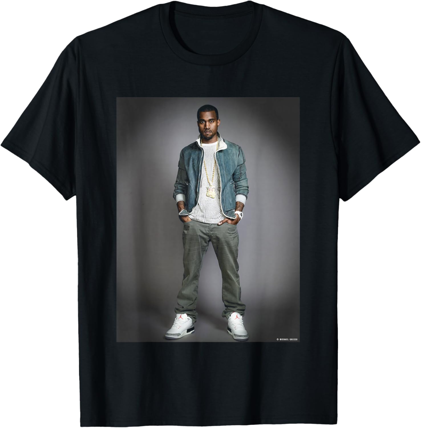 Rap Artist Kanye West by Michael Grecco Apparel | Trending 2025