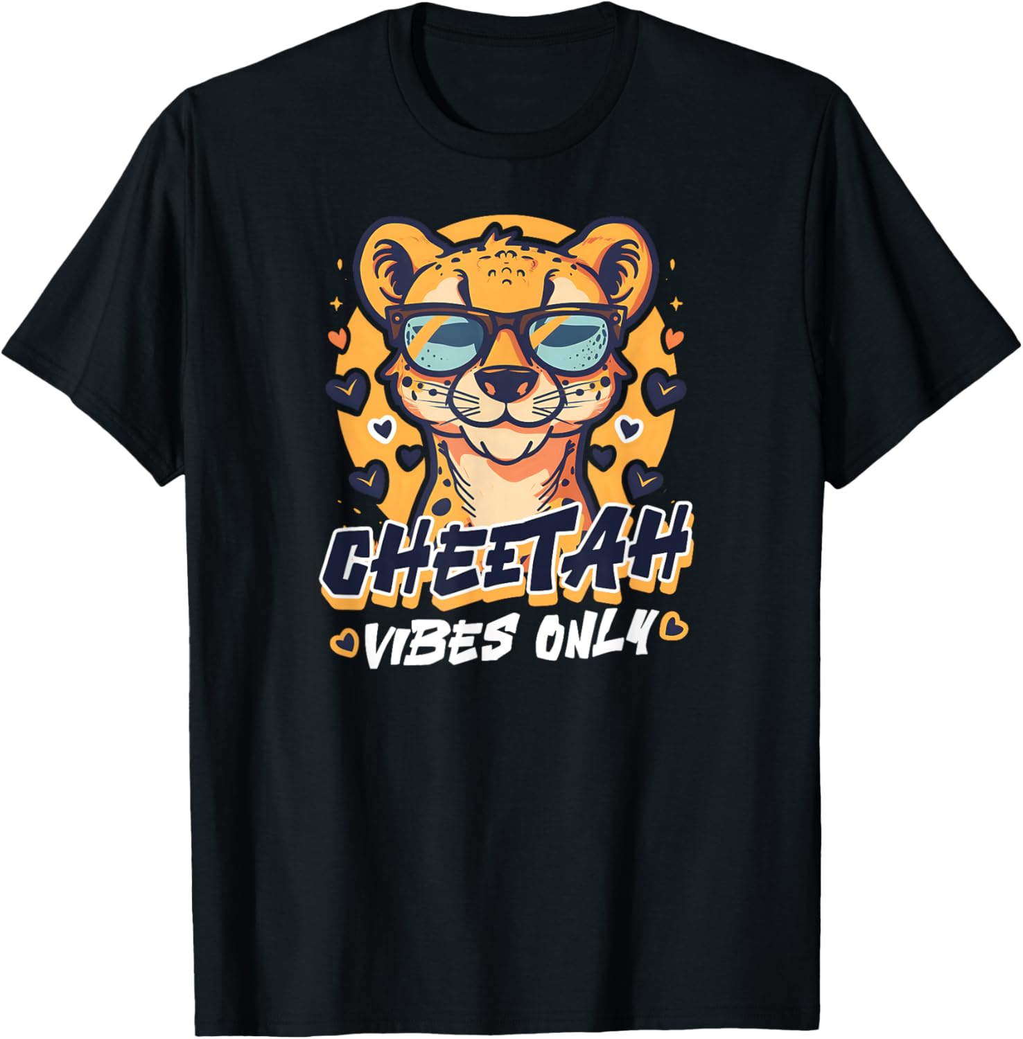 Cheetah Print Cheetah Vibes Only Apparel Trending US Everyday Wear