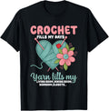 Crochet Yarn Fills My Heart Design Yarn Supply | Premium Quality | Best Seller Choice