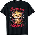Funny Cheetah Animal Birthday Girl Apparel Premium Print Hot Right Now
