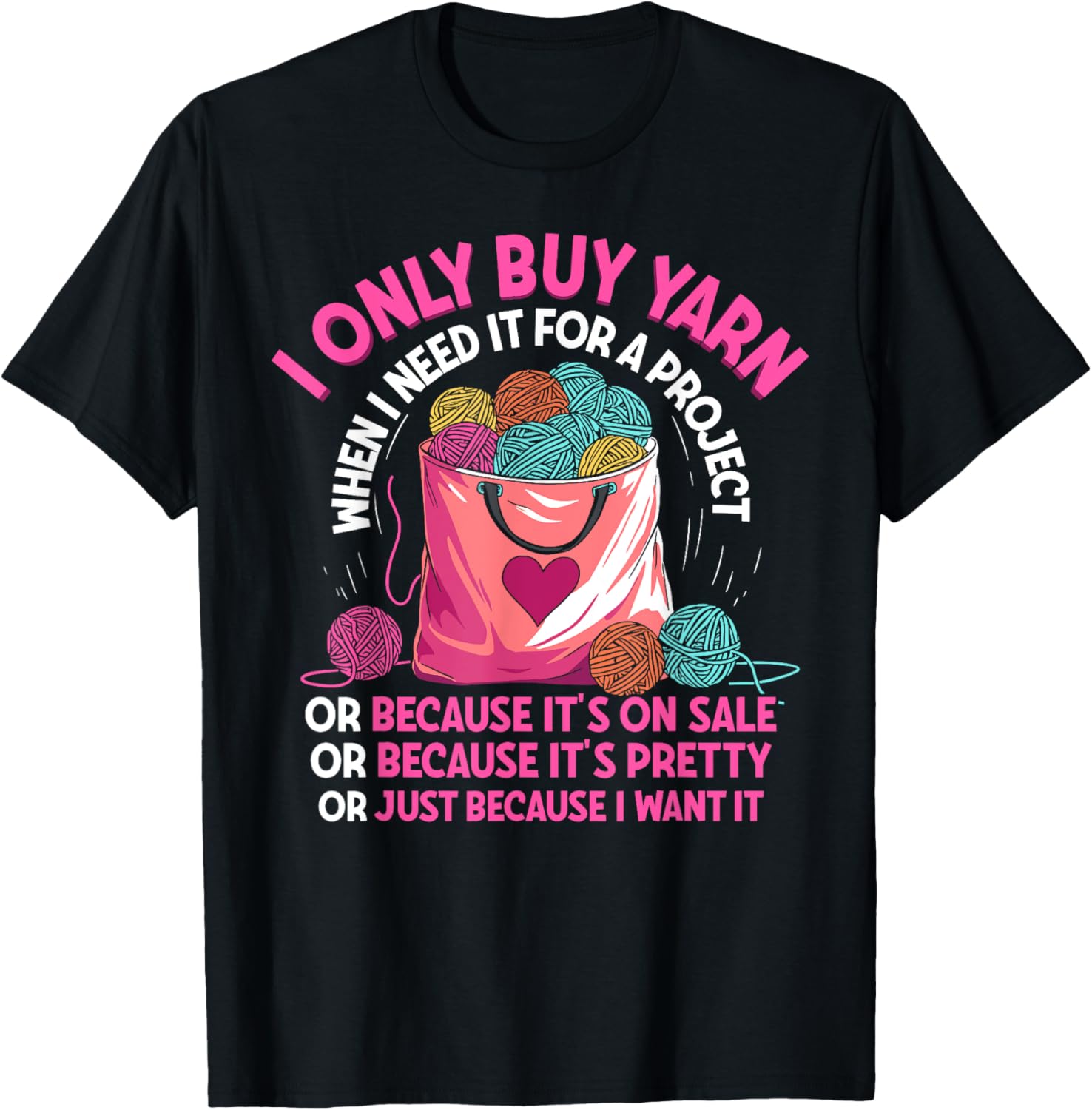 Funny crochet saying yarn crocheting for women Yarn Supply | Viral US Pick | Perfect for Crafters