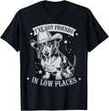 I've Got Friends In Low Places Funny Dachshund Cowboy Doxie Apparel | US Viral Pick | Perfect Gift Choice