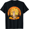 Pumpkin With Funny Halloween Costume Cheetah Lover Apparel High Search Demand Best Seller Look