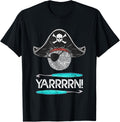 Yarrrrn! Funny Pirate Yarn Knitting Shirt Crocheting T-Shirt | Trending 2025 | Perfect for Crafters
