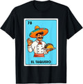 Mexican The Taco Maker Tacos El Taquero Mexican Bingo Card Apparel | US Viral Style | Aesthetic Fit