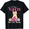 I turn yarn into cool things cat Crocheting cat crochet yarn Yarn Supply | Premium Quality | Perfect for Crafters
