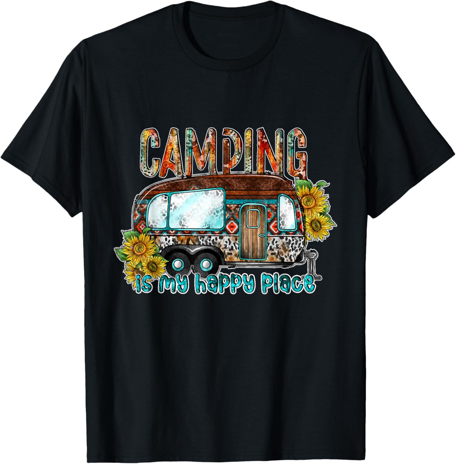 Camping is my happy place Camper Apparel | High Search Volume | Top Rated Comfort
