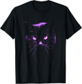 Cool Halloween Shirt Purple Cat, Witches Familiar, Cat's Eye T-Shirt | Premium Quality | High CTR Title