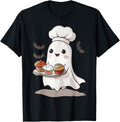Cute Ghost Chef Baker Halloween Spooky Baking Costume Apparel | Premium Quality | Perfect Gift Idea