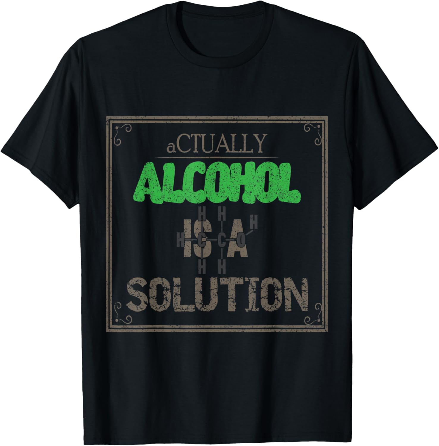 Michael G Alcohol is a solution Apparel | US Best Seller