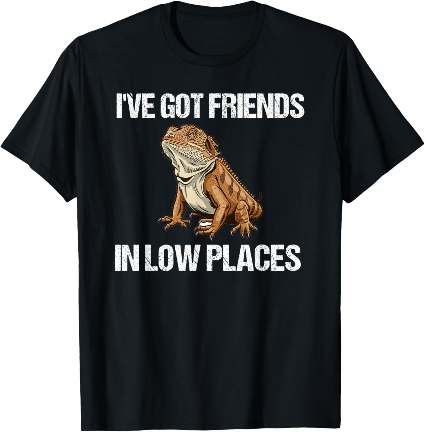 I've got friends in low places lizard Apparel | Google Shopping Optimized | Aesthetic Casual Look