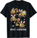 Construction Excavator Easter Day Egg Hunt for Boys Toddlers Apparel | Google Shopping Optimized | Aesthetic Casual Look
