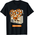 Keep It Reel Old School, Vintage Film, Movie, Filmmaker Apparel | Best Seller Pick | Must-Have Style