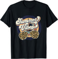 Retro Vintage Summer Vibes Summer Cheetah Leopard Sunglasses Apparel Comfort Fit Fan Favorite