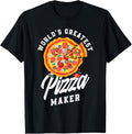 World's Greatest Pizza Maker Funny Pizza Lover Pizza Maker Apparel | US Viral Style | Comfort Daily Wear