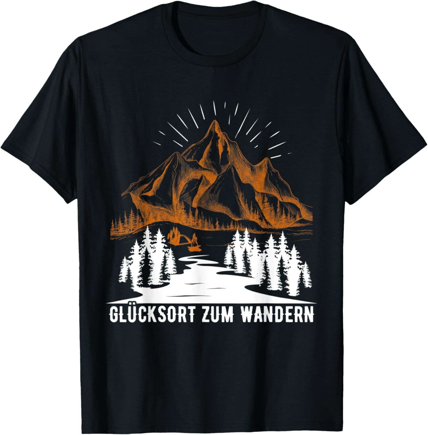 Hiking saying lucky place for hiking Apparel | High Search Volume | High CTR Boost