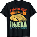 Vintage I'm Just Here For The Injera An Ethiopian Food Maker Apparel | Premium Quality | Aesthetic Fit