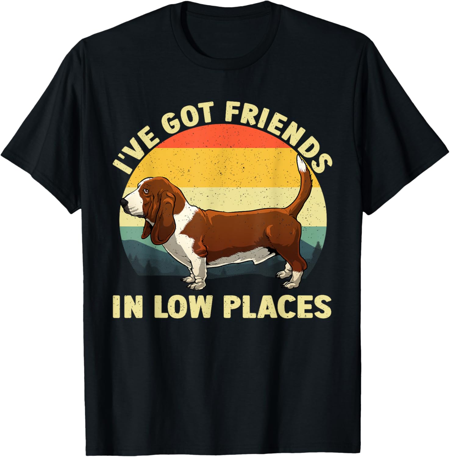 Best Basset Hound Design For Men Women Basset Hound Lover Apparel | Premium Quality | Daily Wear Essential