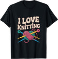 I Love Knitting Yarn Craft Passion Fun Yarn Supply | Viral US Pick | Perfect for Crafters