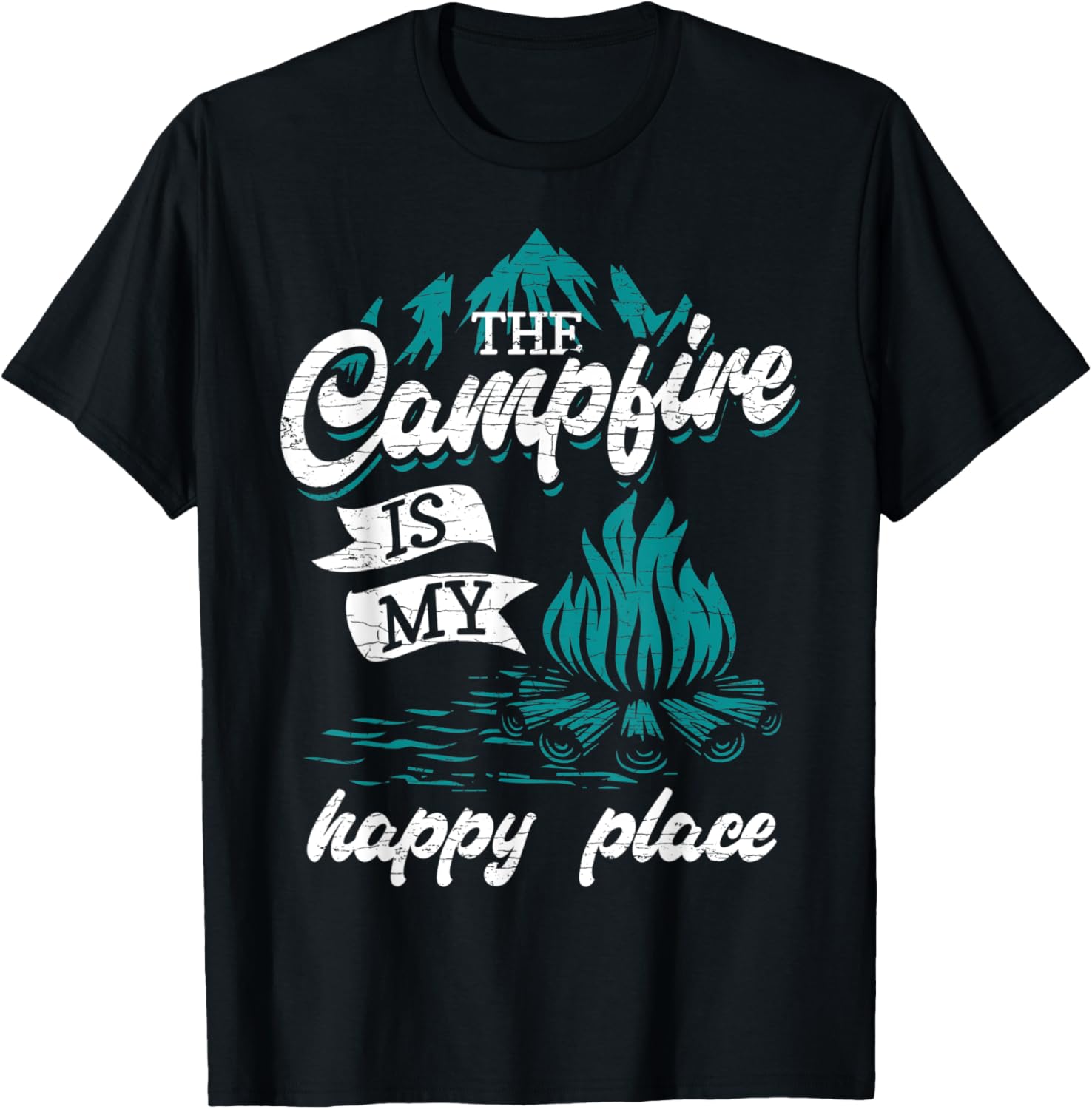 The Campfire Is My Happy Place Camping Apparel | Top Conversion Title | High CTR Boost
