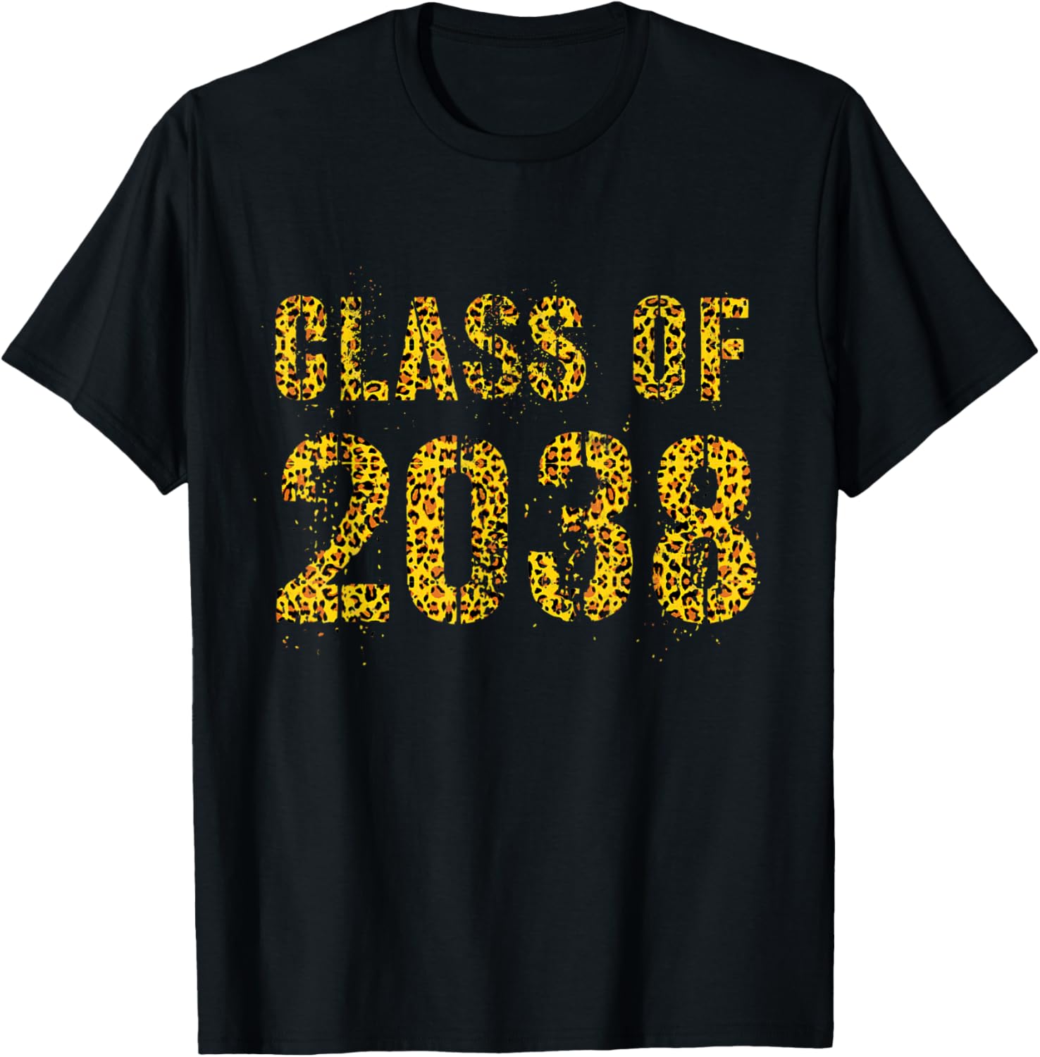 Future Graduation CLASS of 2038 Leopard Print Daycare Girl Apparel High Search Demand Everyday Wear