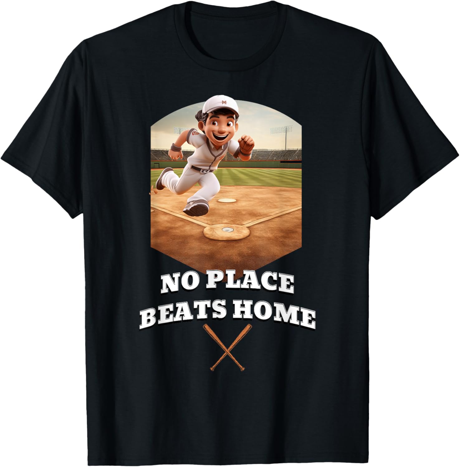 Funny No Place Beats Home Baseball Kids Boys Apparel | High Search Volume | Perfect Gift Choice