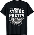 I Make String Pretty Crocheting Knitting Yarn Crochet Grunge Yarn Supply | Premium Quality | Customer Favorite
