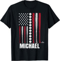Baseball American Flag Michael Burrows Prospect Baseball Fan Apparel | US Best Seller