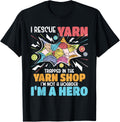 I Rescue Yarn - Knitting Knitter Crocheting Crocheter Yarn Supply | Top Rated | Customer Favorite