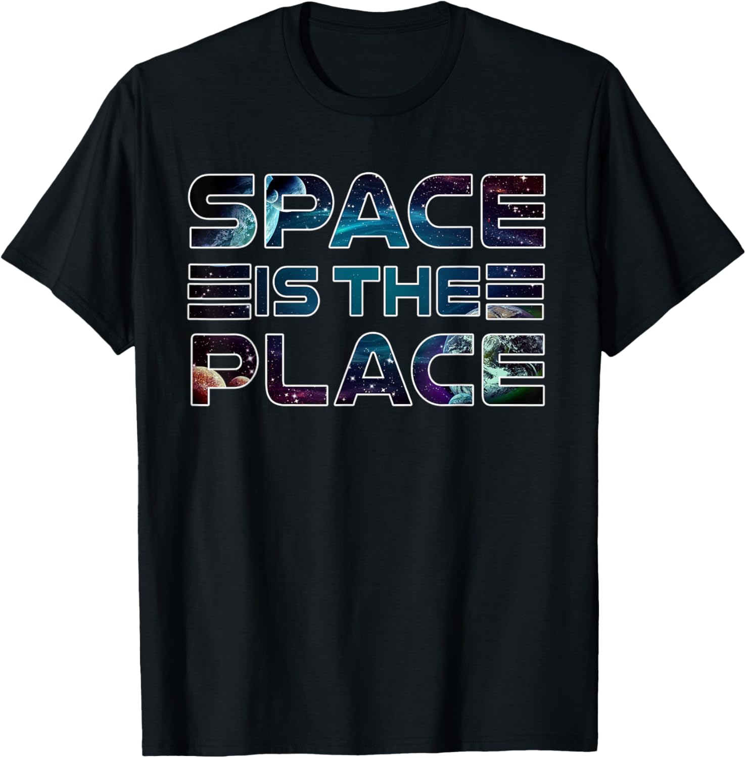 Space Is The Place Funny Future Space Astronaut Quote Apparel | US Viral Pick | Aesthetic Casual Look