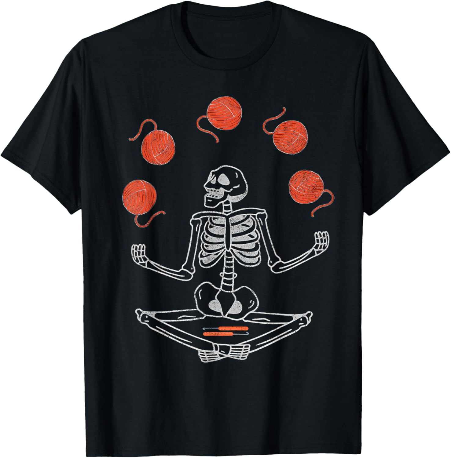 Crocheting Crochet Yarn Lover Halloween Spooky Season tee Sk T-Shirt | Trending 2025 | High CTR Title