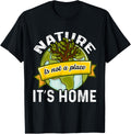 Nature Is Not a Place It's Home, Funny Earth Day Costume Apparel | US Viral Pick | Daily Wear Essential