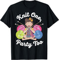 Girl Knitting with Colorful Yarn Yarn Supply | High Search Volume | High CTR Title