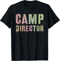 CAMP DIRECTOR Leopard Print Camping Host Girl Chaos Apparel Streetwear Style Gift Ready